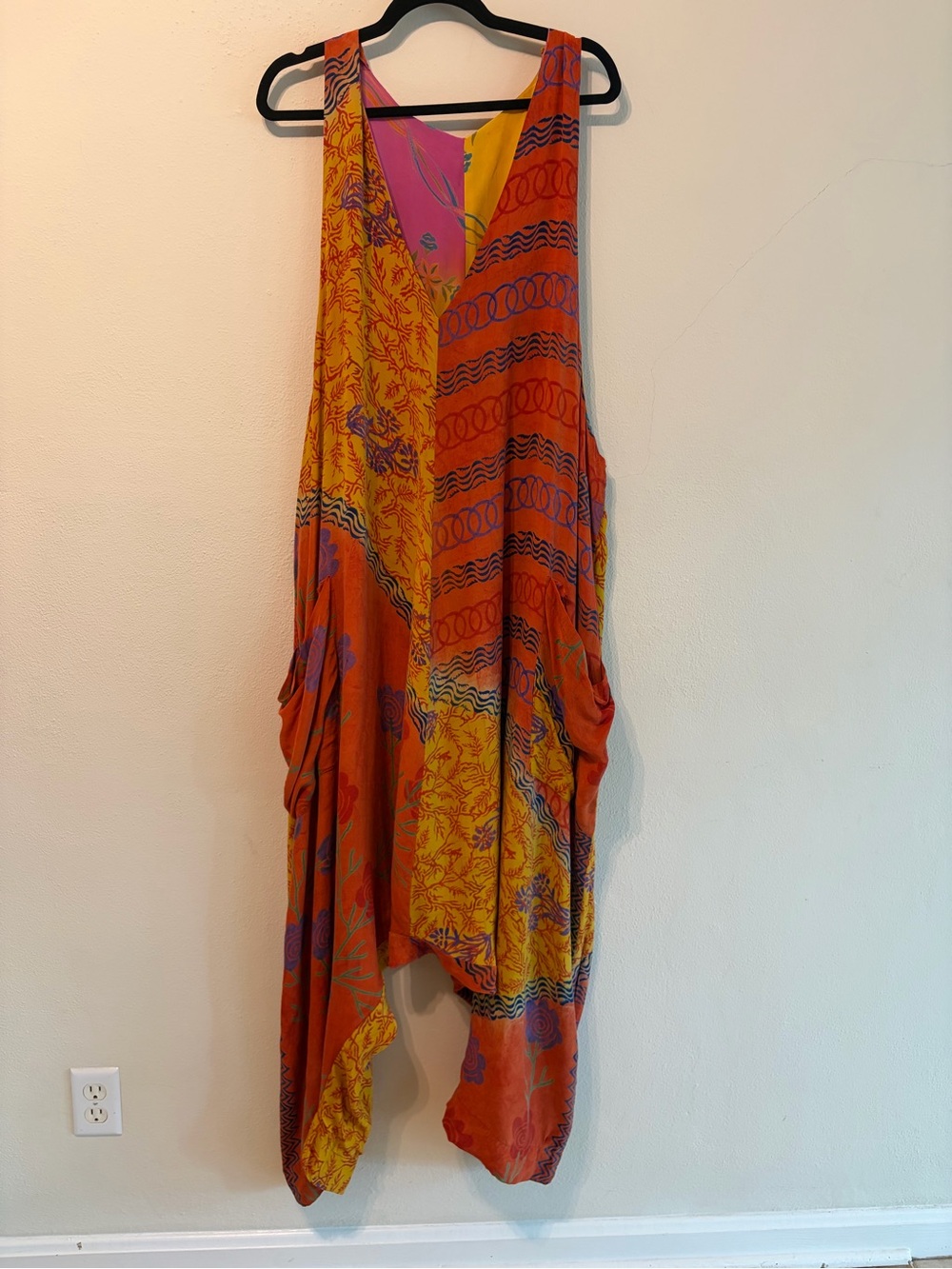 Kantha Silk Reversible Jumpsuit